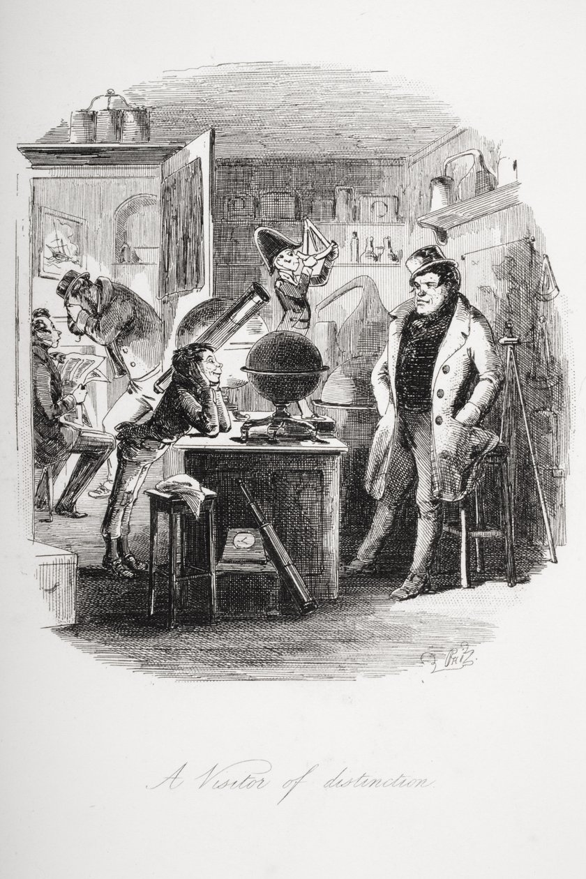 Seçkin bir ziyaretçi, Charles Dickens