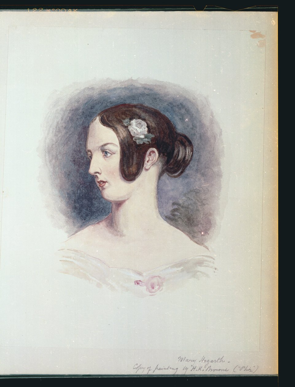 Portrett af tónskáldinu Giuseppe Verdi, c.1870 (gelatín silfurprentun) by Hablot Knight Browne