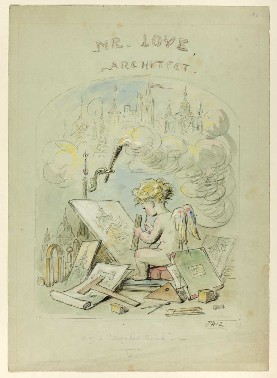 Bay Aşk, Mimar by Hablot Knight Browne
