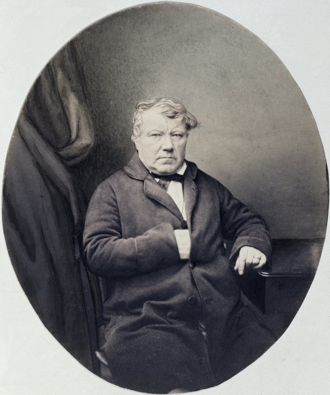 Christian Friedrich Schonbein (1799-1868) 1858 (fotoğraf) by Haftinger