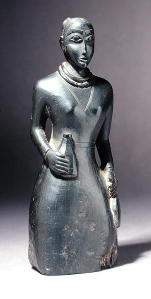 Avrupalı Kadın Figürü, 1840 dolayları (arjilit) by Haida