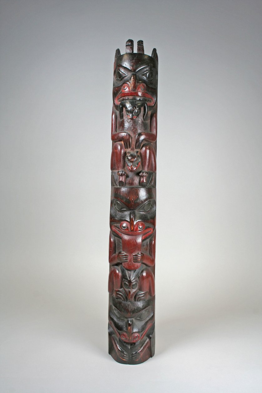 Totem Direk Modeli by Haida