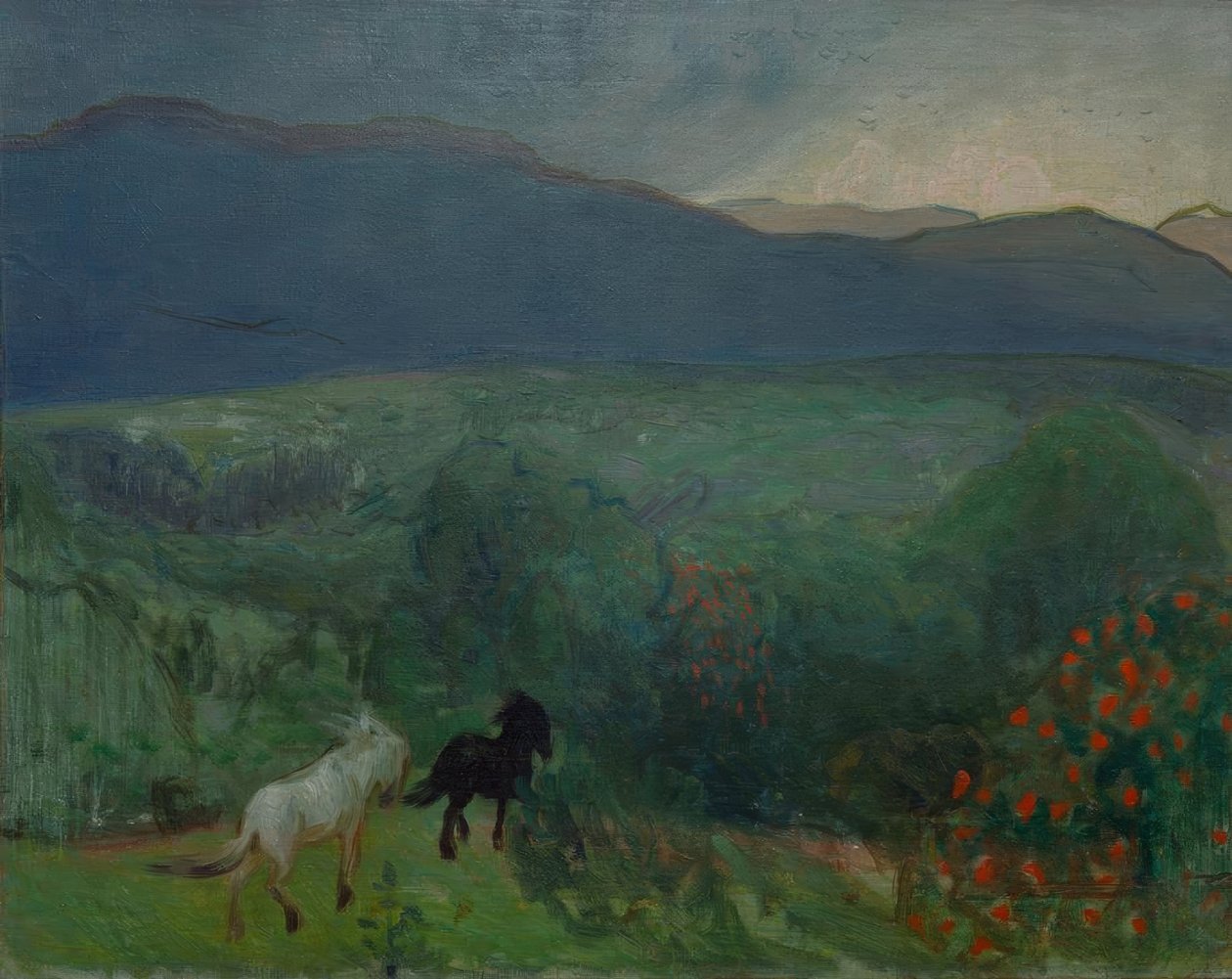 Fırtına yaklaşıyor, Telemark by Halfdan Egedius