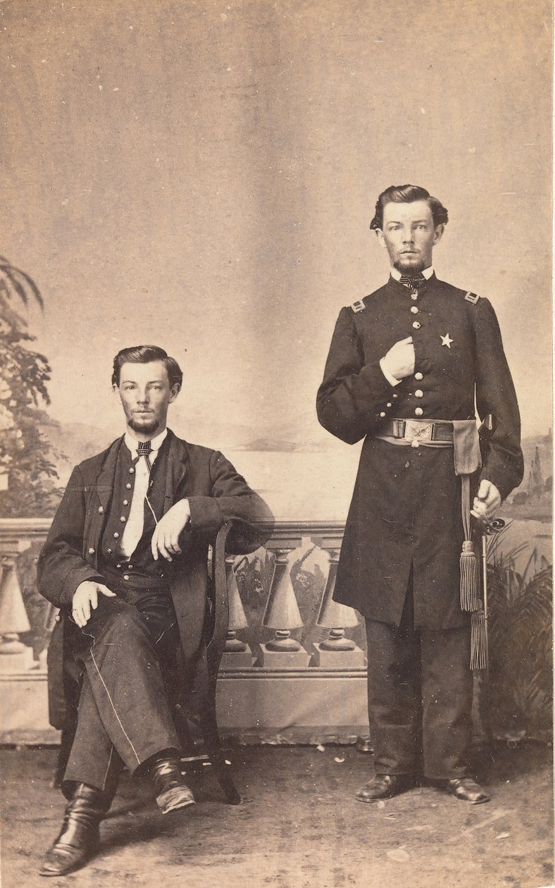 Alonzo H. Sterrett, Geç Adjutant, Kırkıncı ABD Piyade, 27 Temmuz 1865. by Hall and Company
