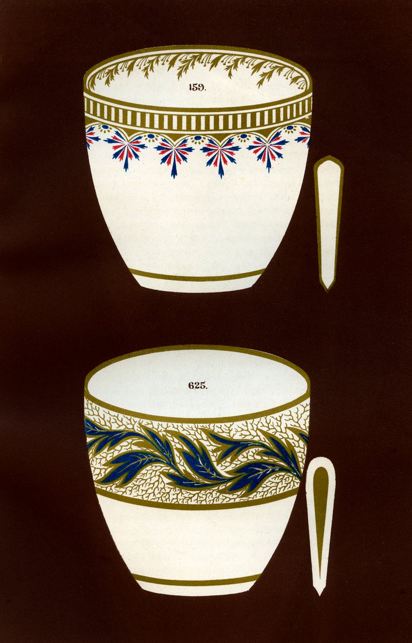 Derbi desenleri, 1876. by Hall and England