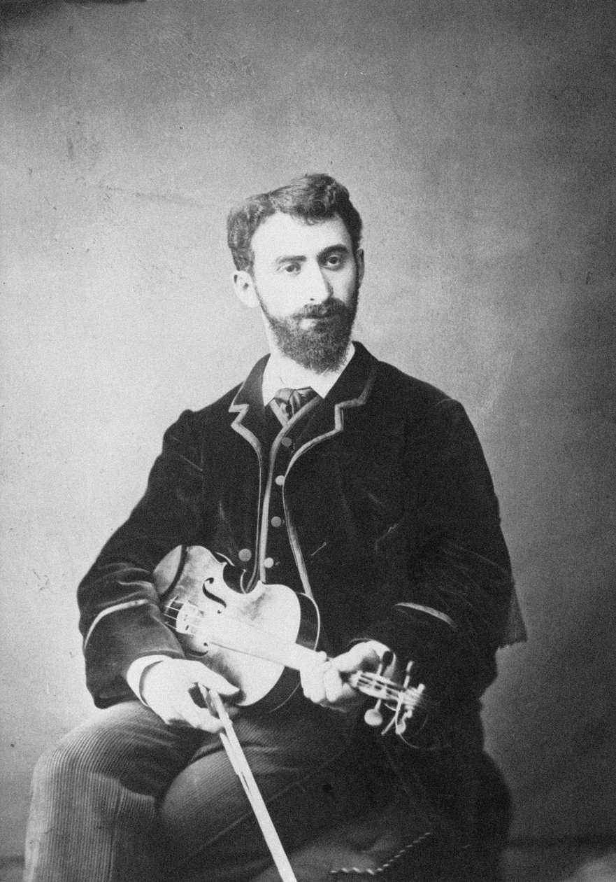 Kemancı ve besteci Tivadar Nachéz 1859-1930