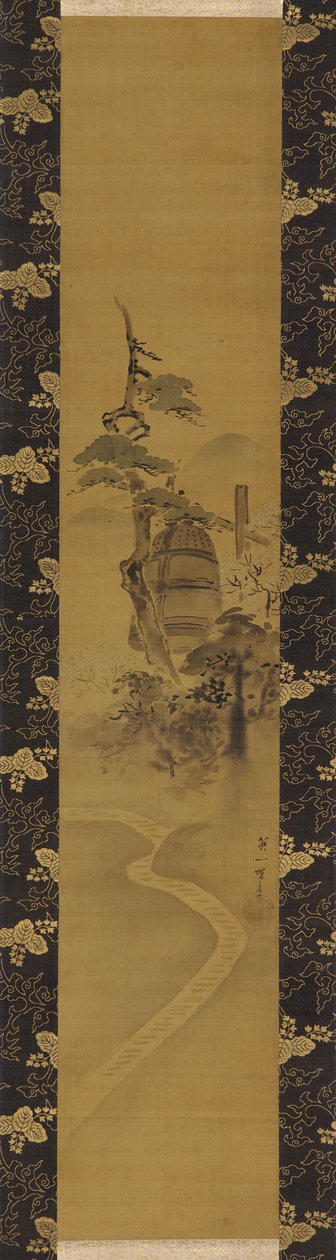 Tapınak çanı, Edo dönemi, 17. yüzyılın ortası - 18. yüzyılın başı. by Hanabusa Itcho