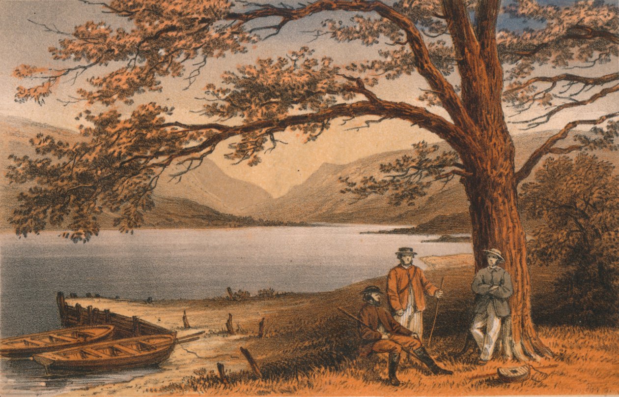 Pleasant Retreat Gölü. Llyn Mwyngil, Tal-y-Llyn