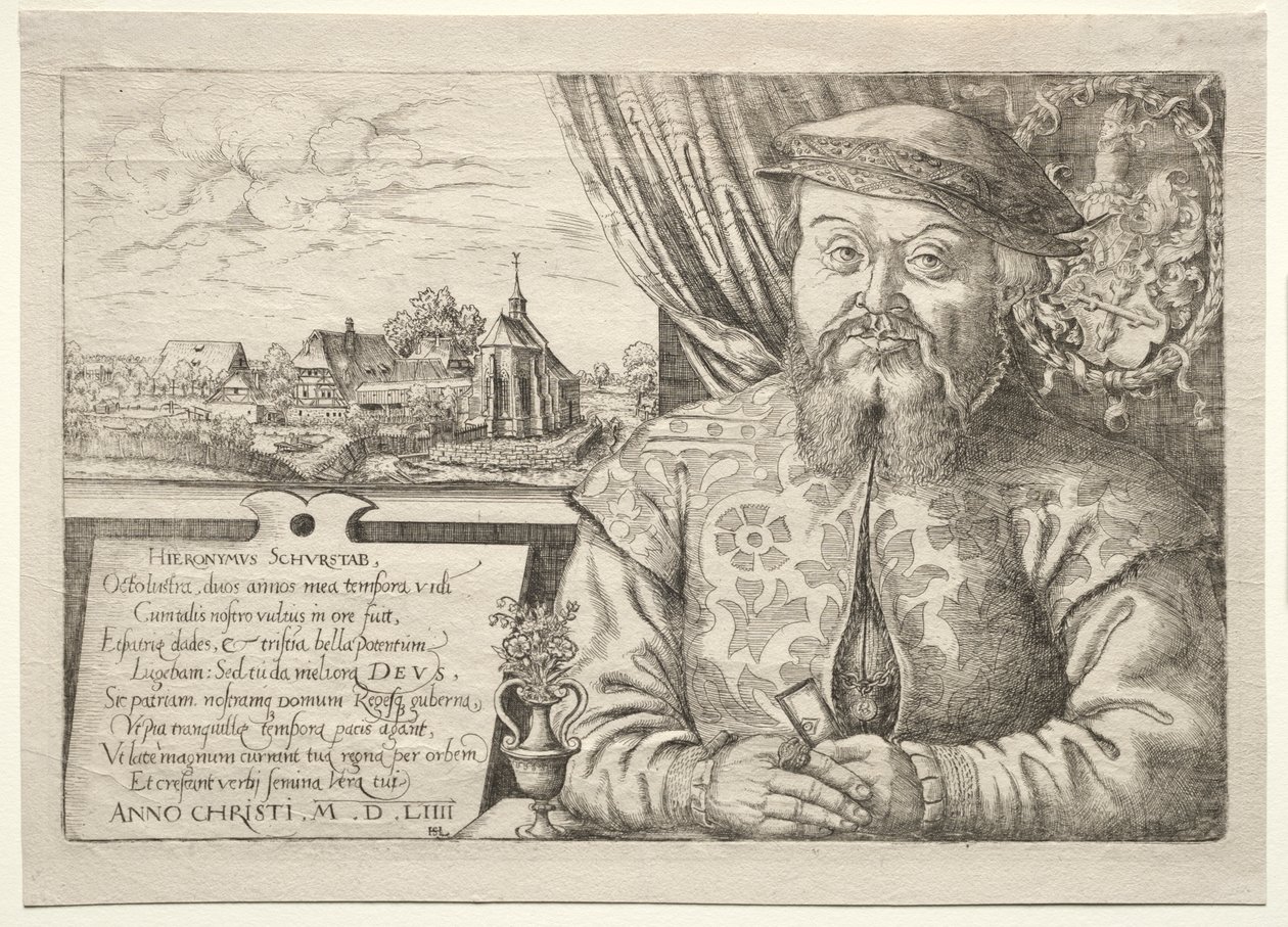 Nürnberg Belediye Başkanı Hieronymus Schurstab by Hanns Lautensack
