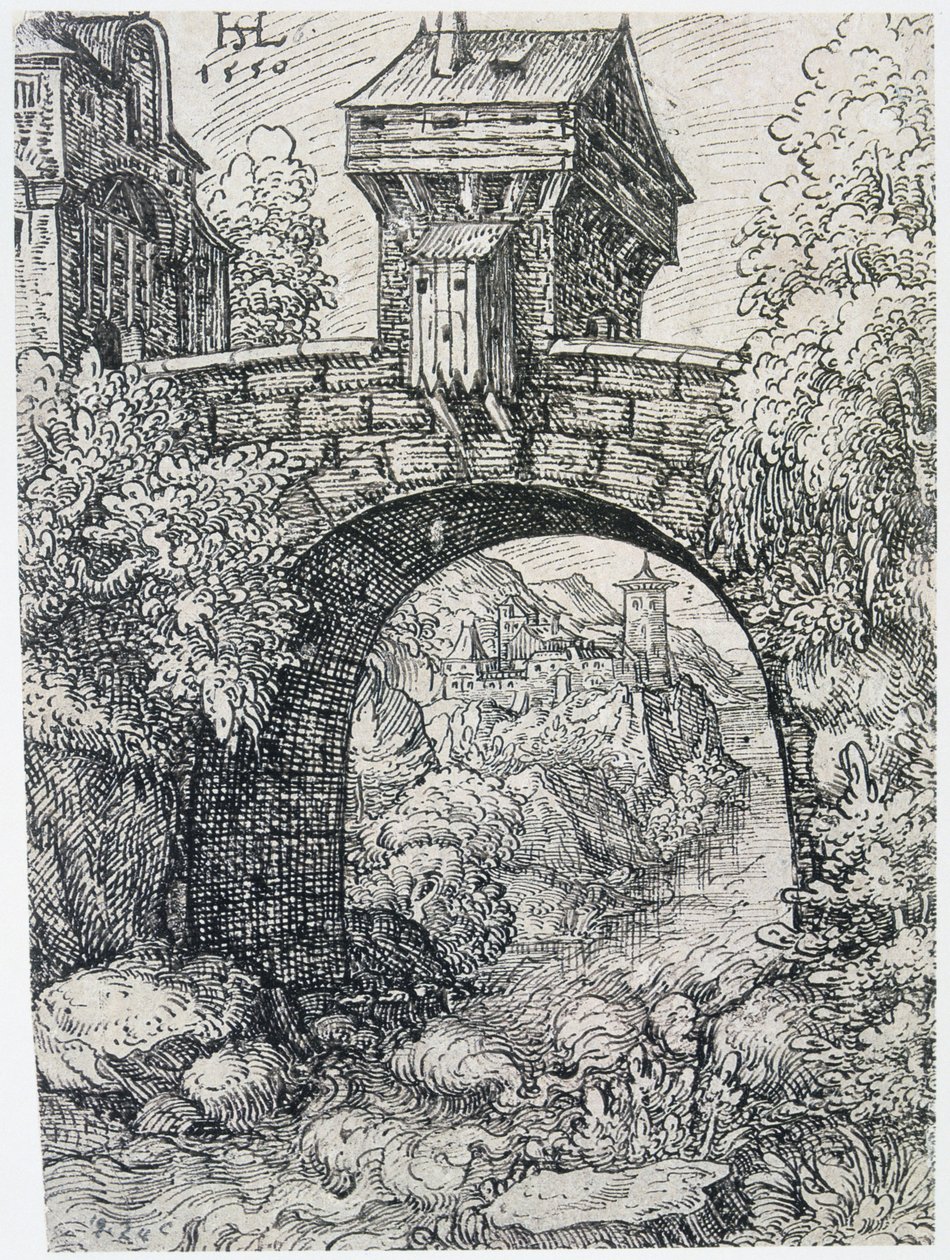 Köprülü Manzara, 1550 by Hanns Sebald Lautensack