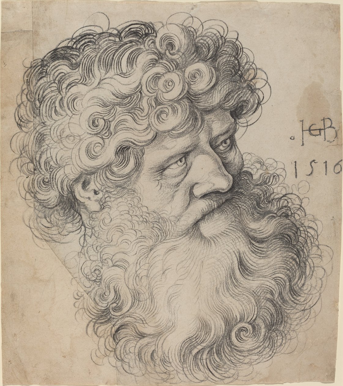 Vaftizci Yahya Başkanı by Hans Baldung Grien