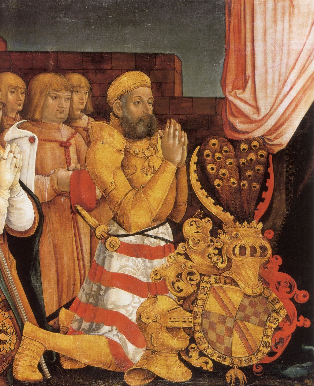 Baden Uçbeyi Christoph I by Hans Baldung Grien