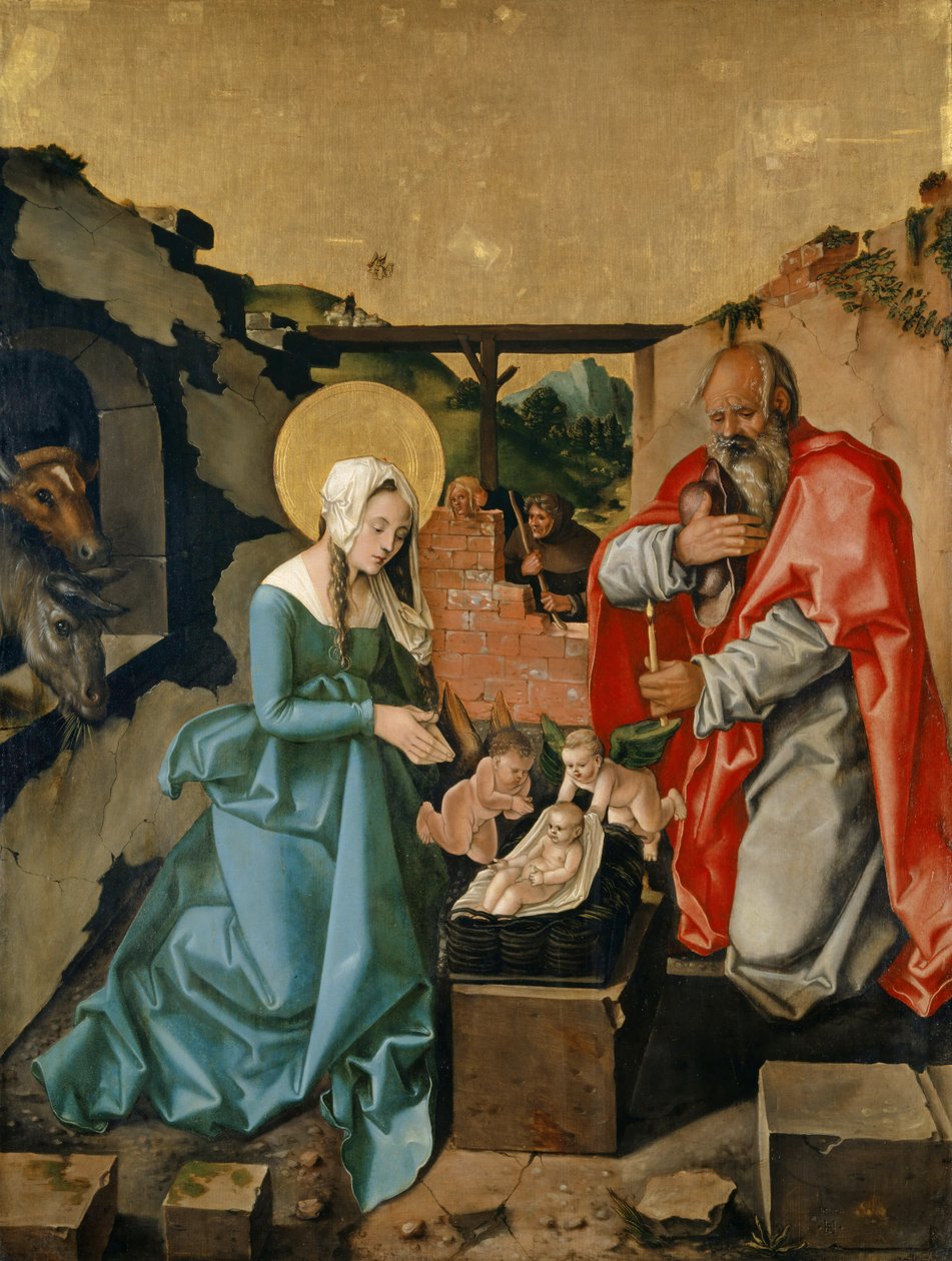 Doğuş, 1510 (panelde sıcaklık) by Hans Baldung Grien