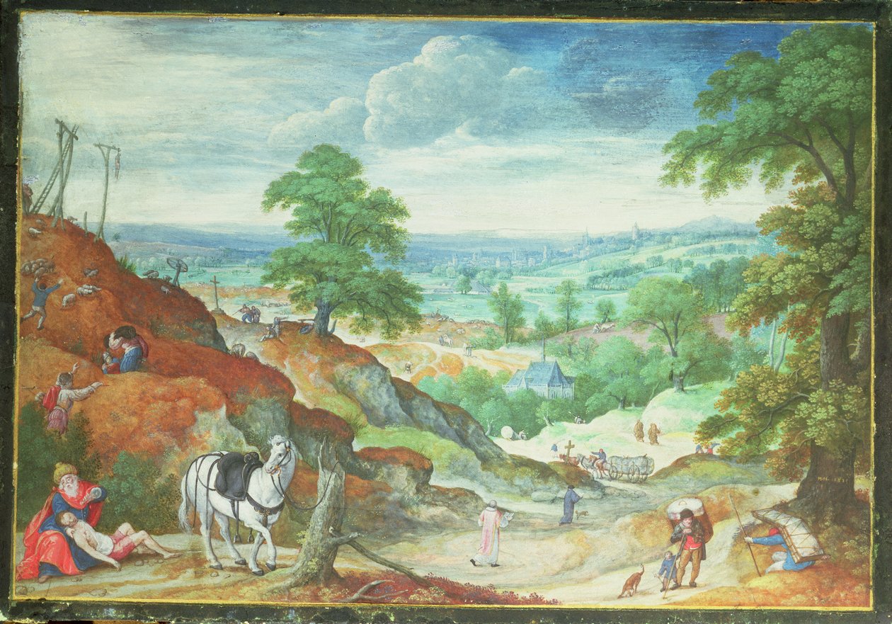 İyi Samiriyeli by Hans Bol