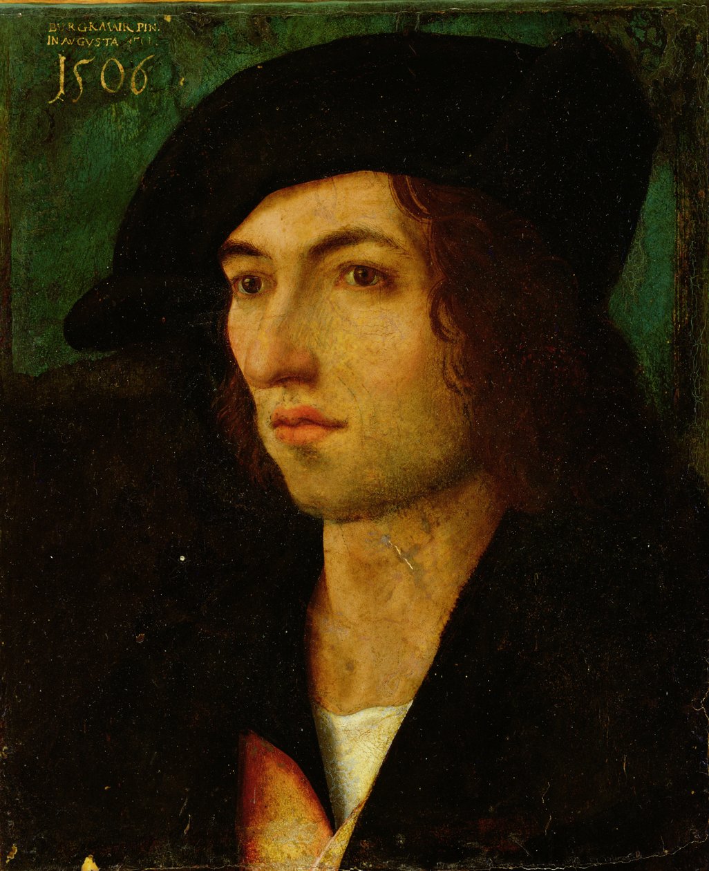 Portrait of a Man, 1506  by Hans Burgkmair