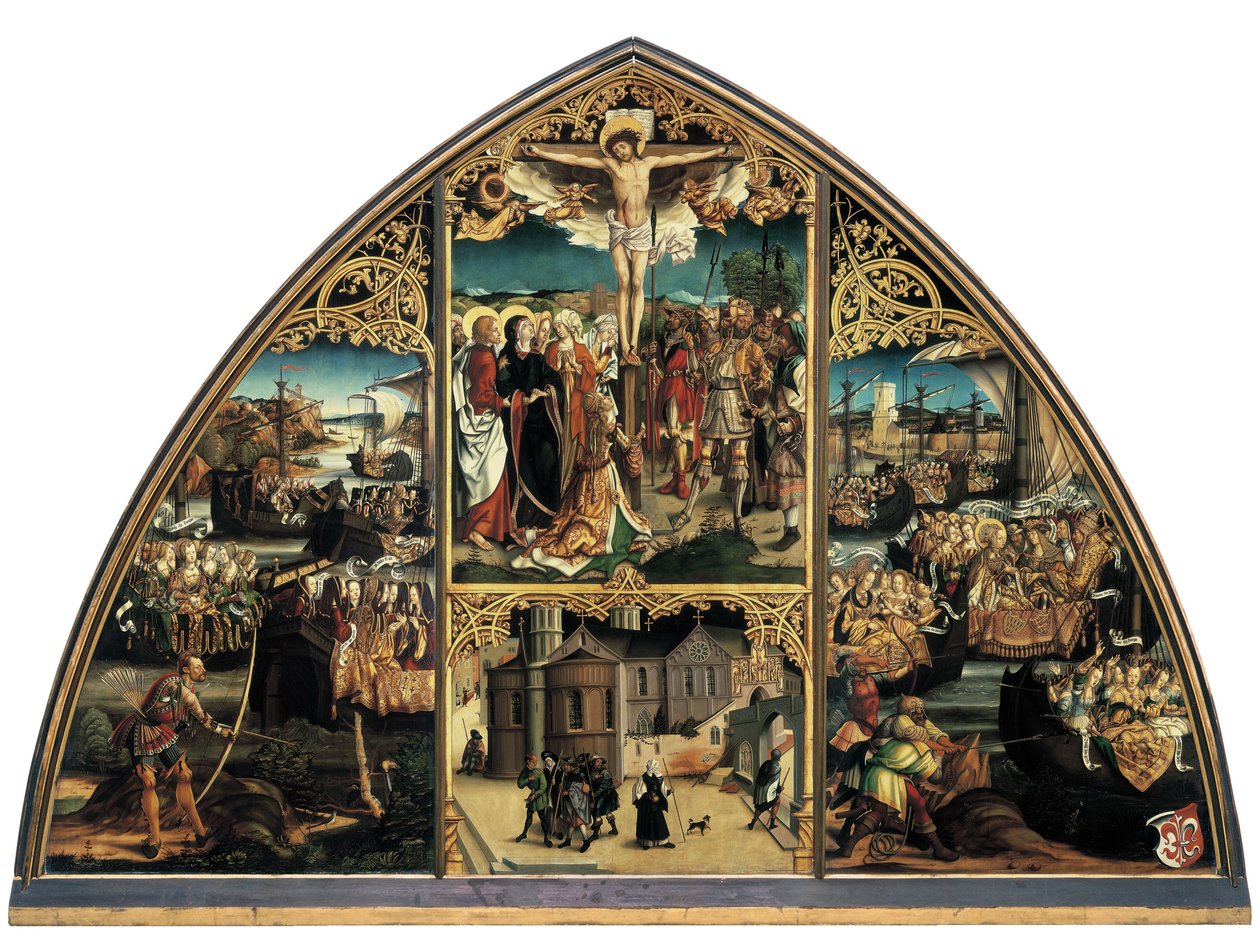 Kutsal Haç Bazilikası by Hans Burgkmair the Elder