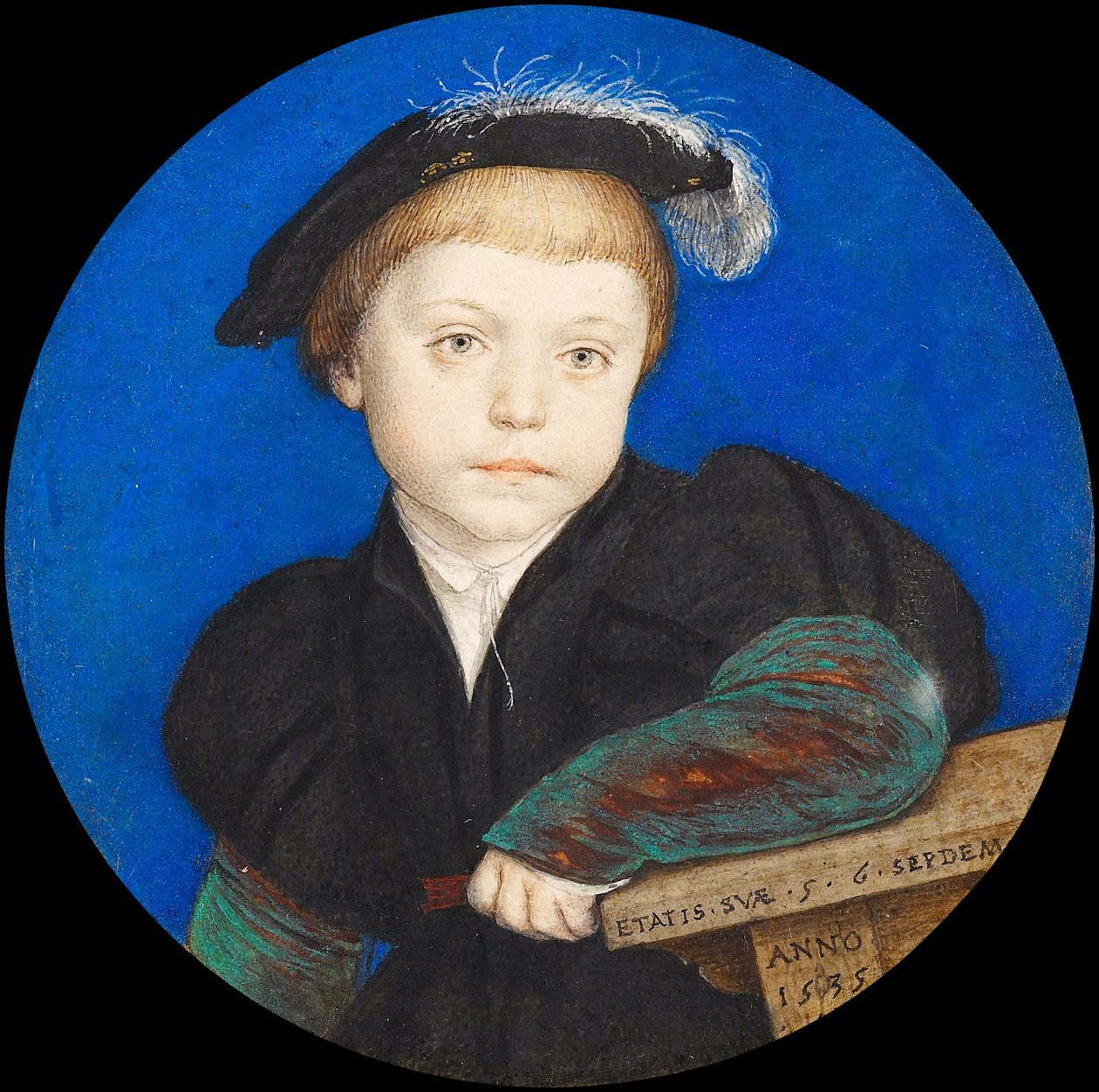Henry Brandon, 2. Suffolk Dükü 1535-51 by Hans Holbein