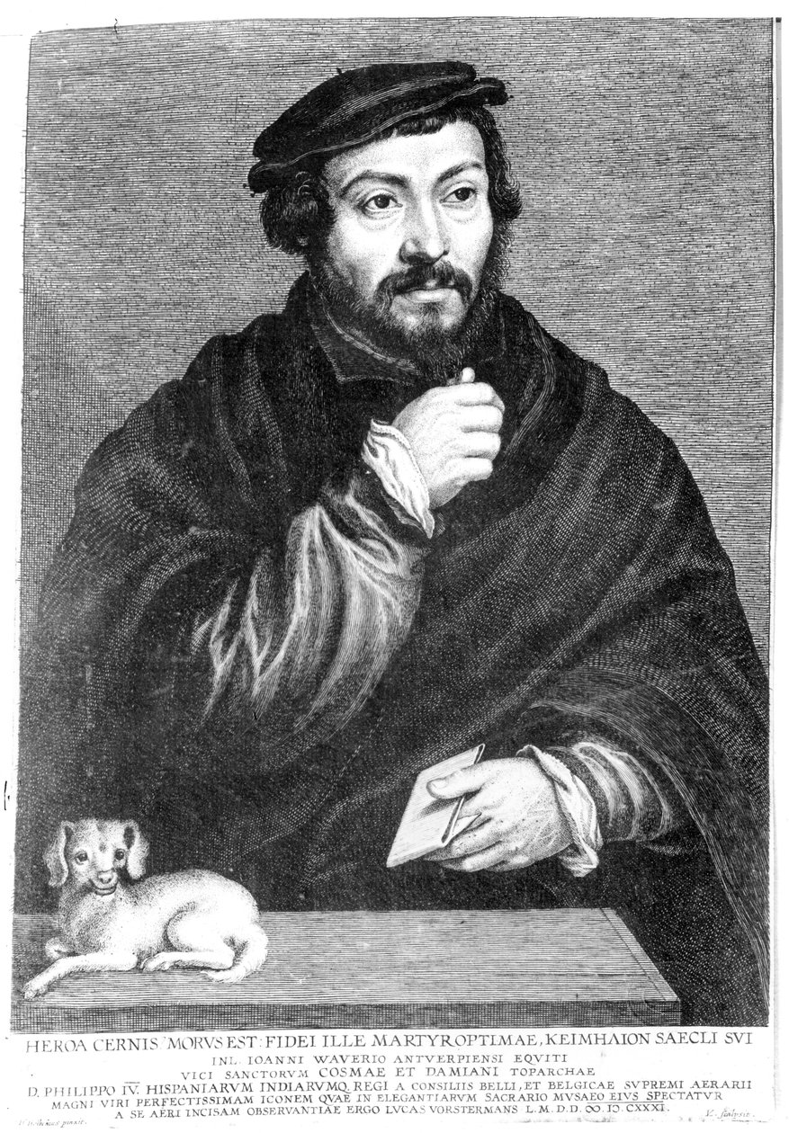 Lucas Vorstermans tarafından oyulmuş Sir Thomas More