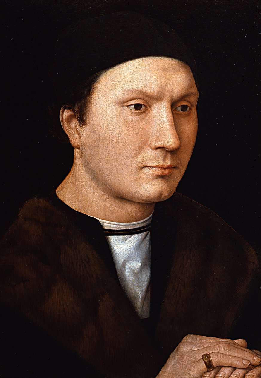 Mektup olan adam by Hans Memling