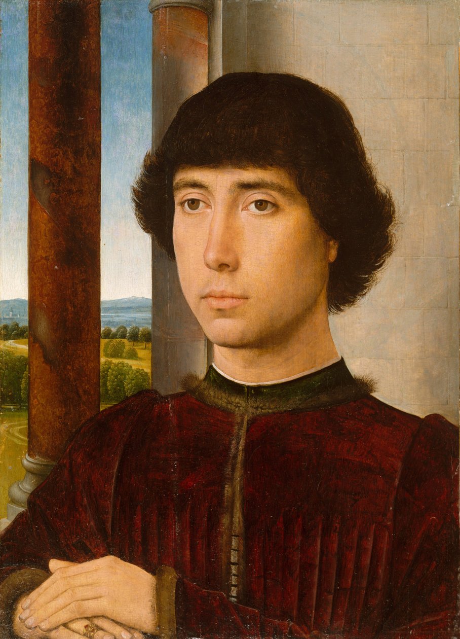 Genç Bir Adamın Portresi, c.1470-75 by Hans Memling