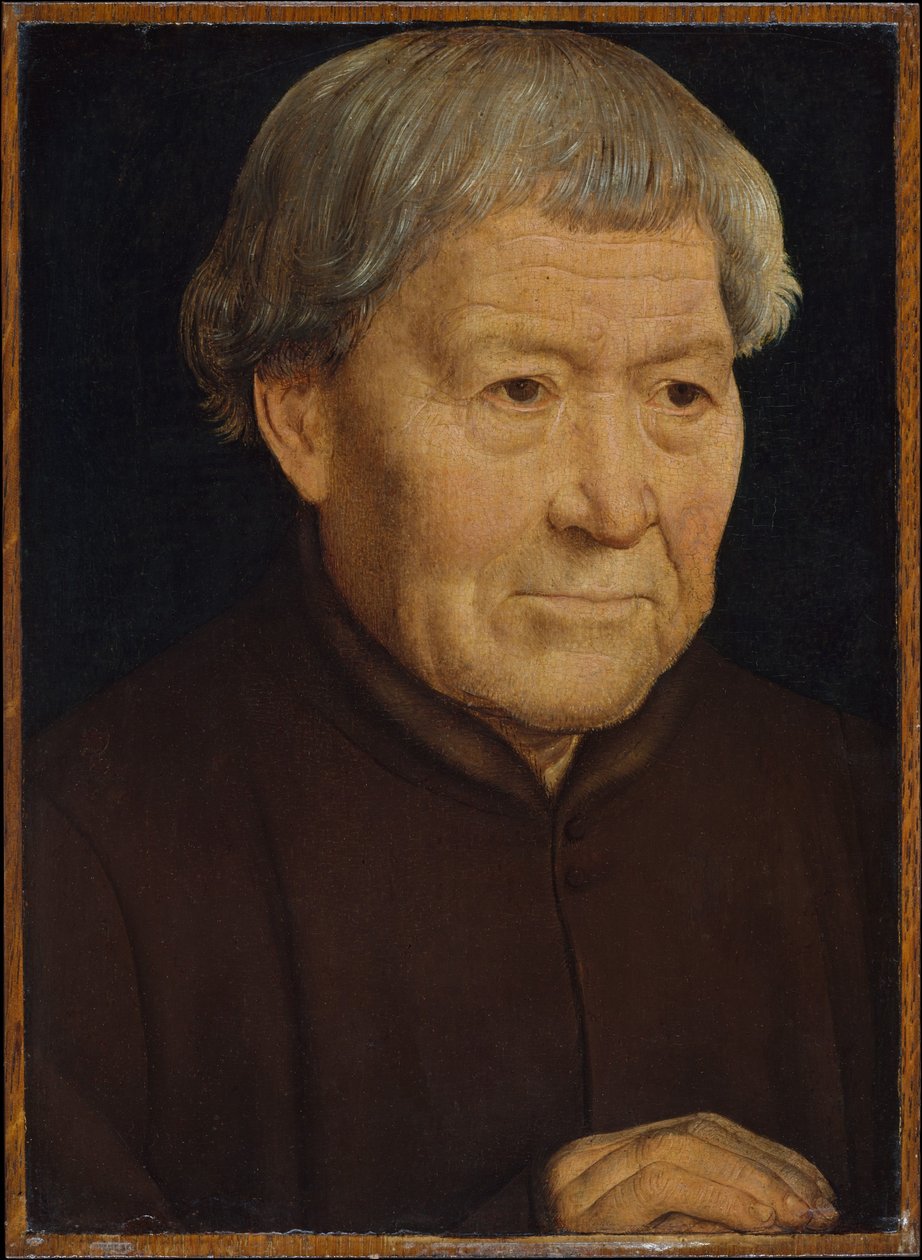 yaşlı adam portresi by Hans Memling