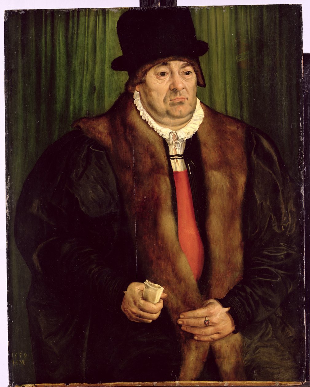 Bir Münih Aristokratının Portresi, 1559 by Hans Muelich or Mielich