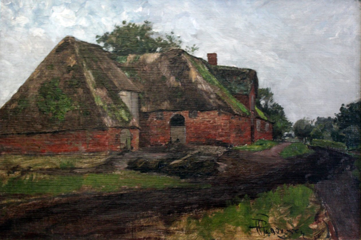 Gübre ile eski ev by Hans Peter Feddersen