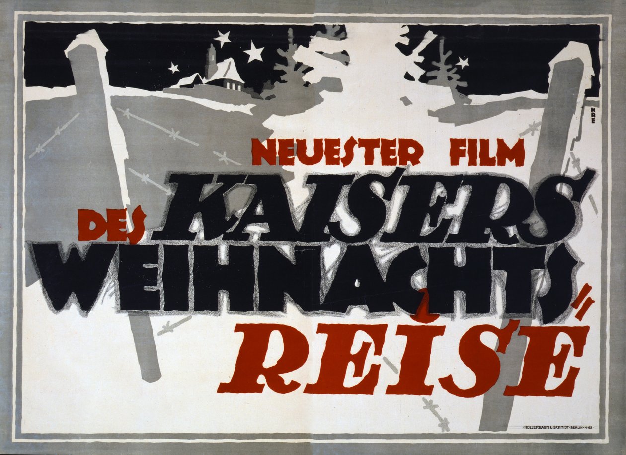 İmparatorun Noel Yolculuğu, pub. Berlin, 1917 by Hans Rudi Erdt