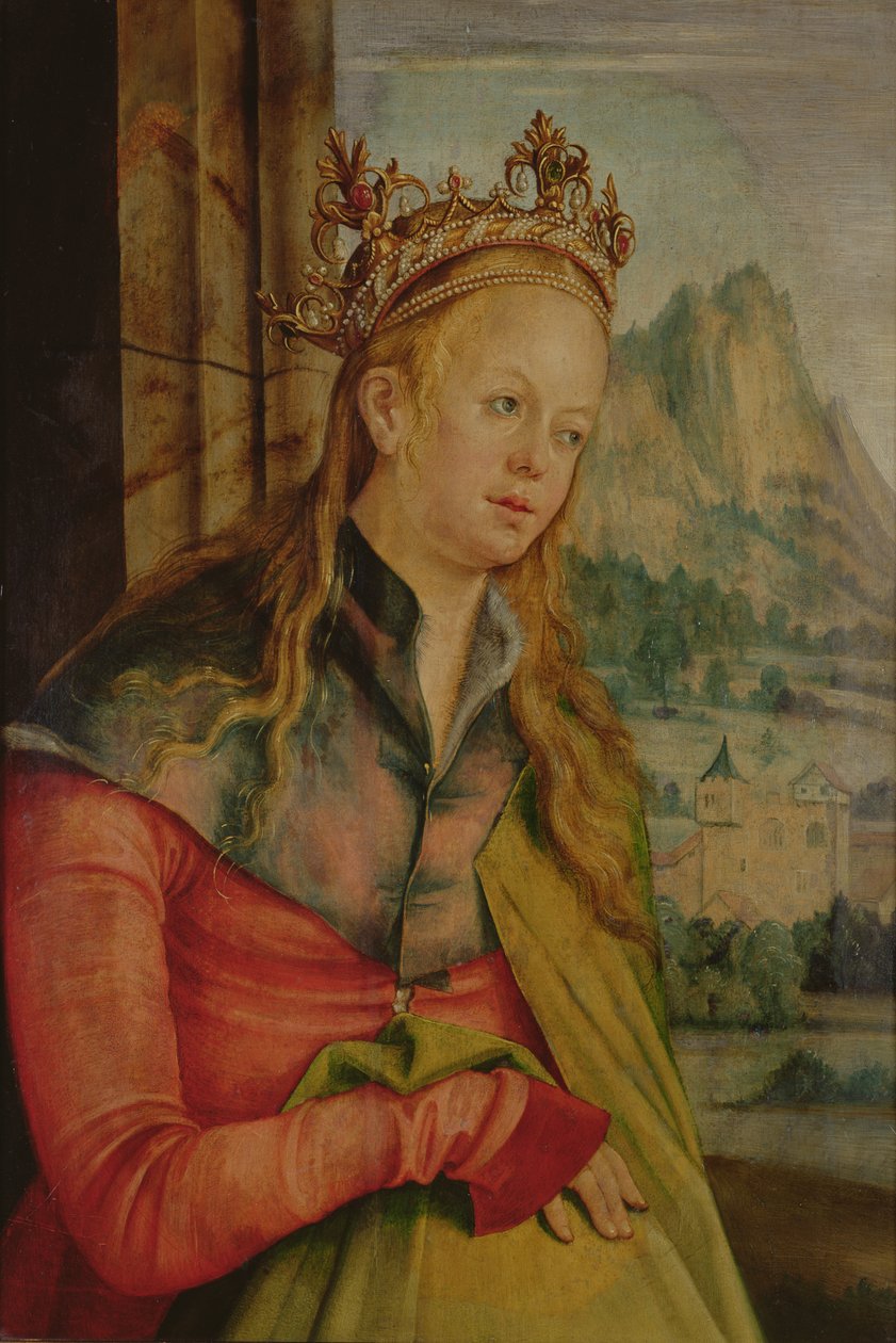 St. Catherine, c.1511  by Hans Suess Kulmbach