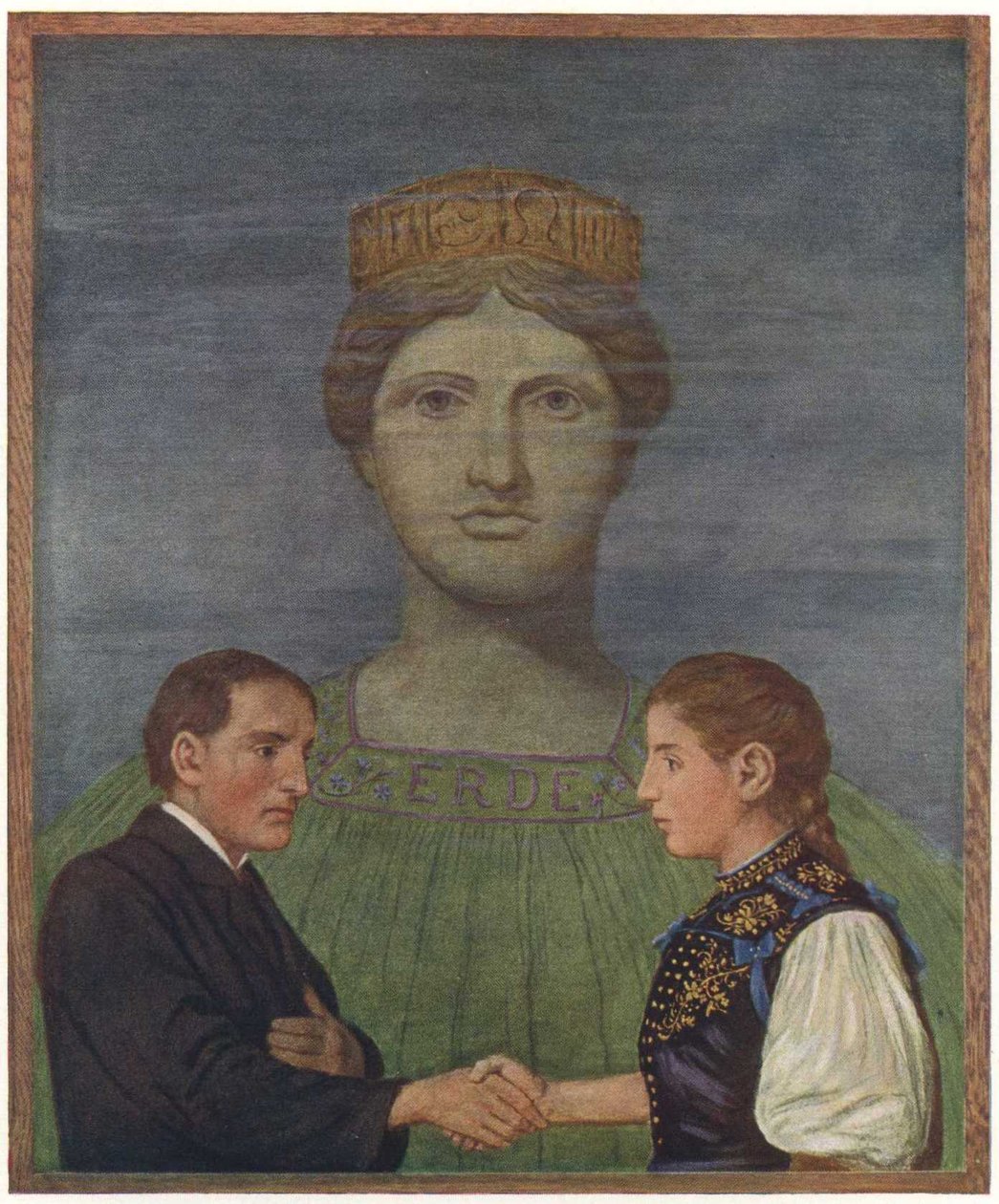 Erden Türkisch: Dünya by Hans Thoma