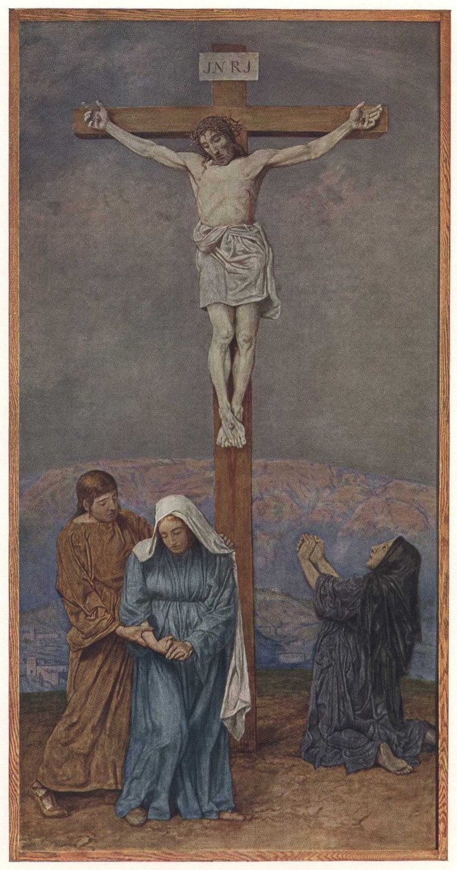 Kreuzigung Türkisch: çarmıha germe by Hans Thoma