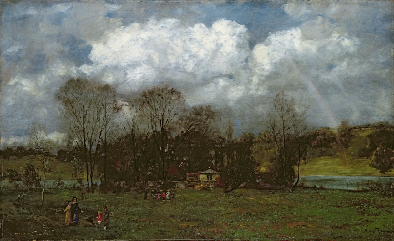 Erken İlkbahar, c.1868 by Hans Thoma
