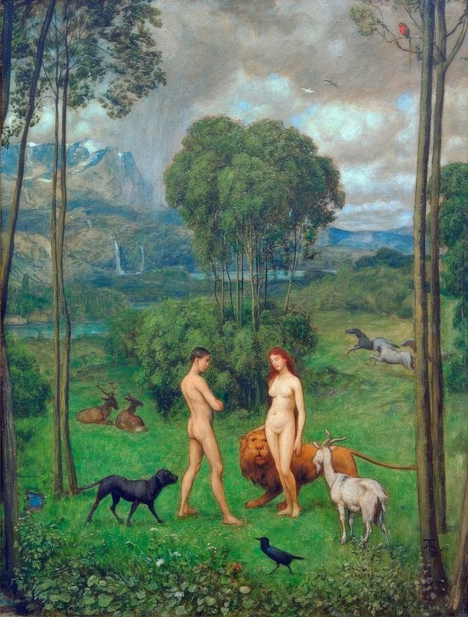 Cennette by Hans Thoma