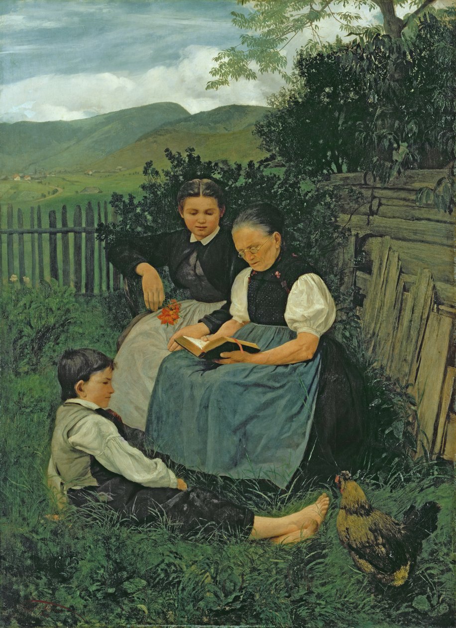 Günün Sonu, 1868 by Hans Thoma