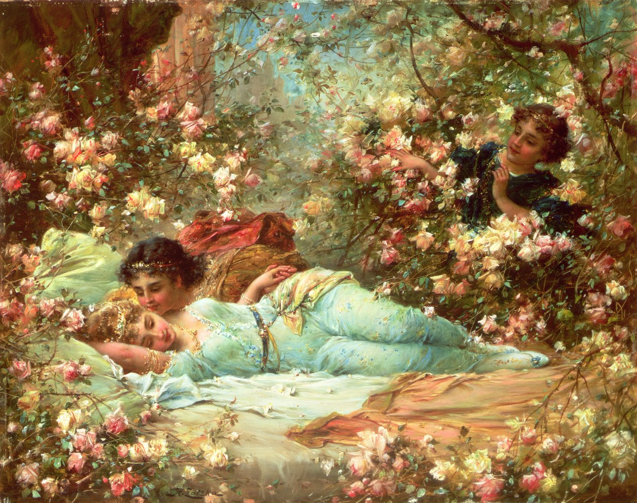 Gül Bower by Hans Zatzka