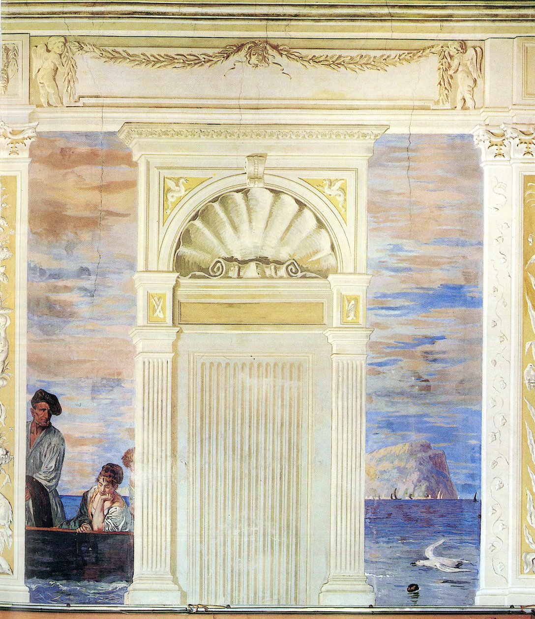 Deniz manzarası by Hans von Marées