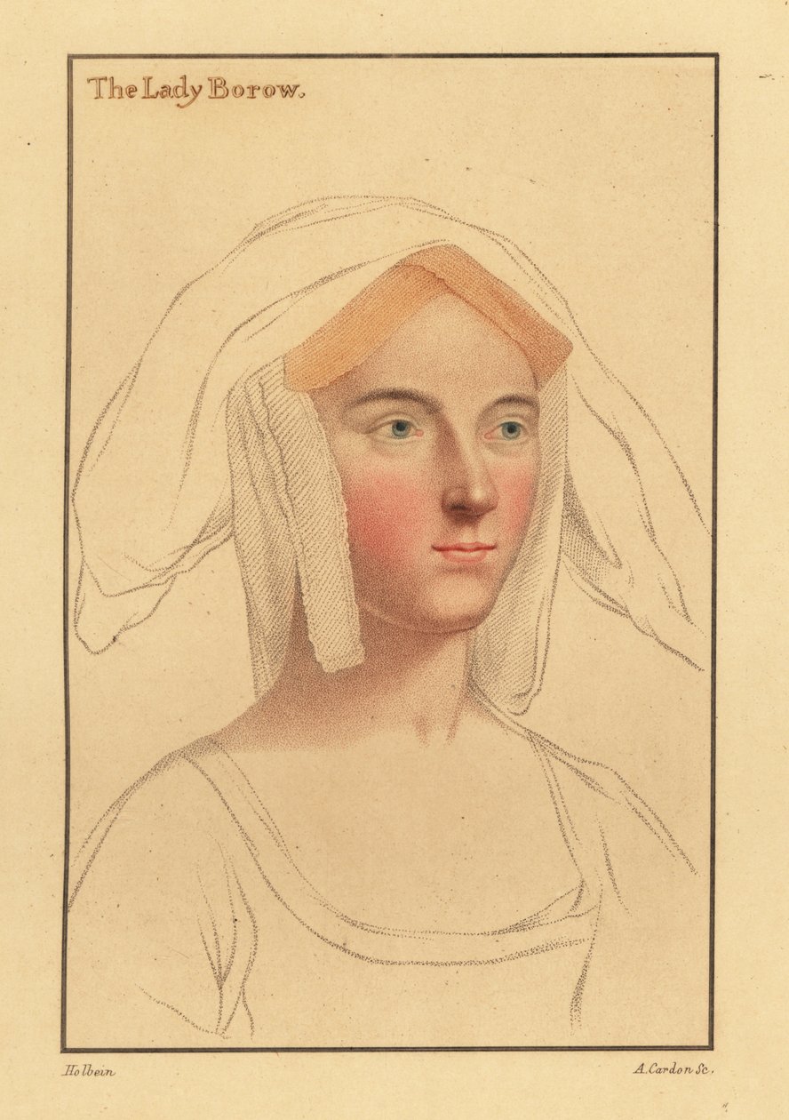 Alice London veya Catherine Clifton veya Catherine Parr., 1812 (gravür) by Hans (after) Holbein the Younger