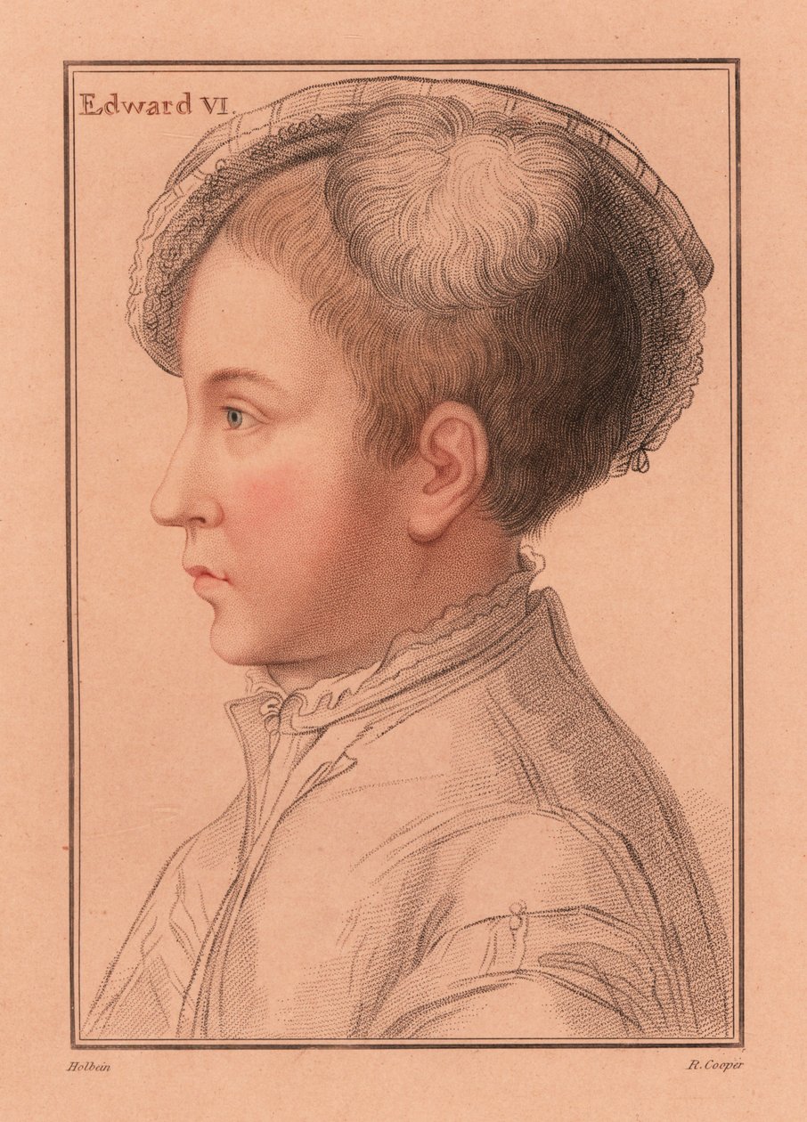 İngiltere Kralı VI. by Hans (after) Holbein the Younger