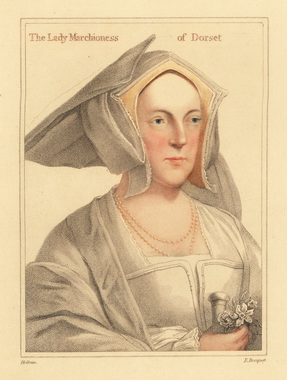 Margaret Wotton, Dorset Markizi by Hans (after) Holbein the Younger