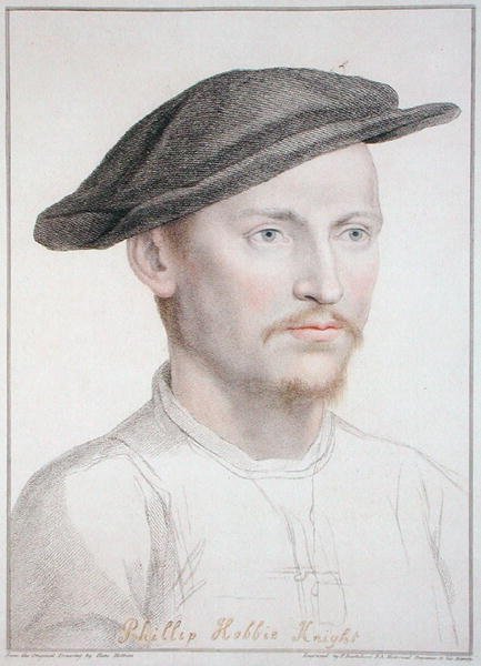 Philip Hobbie, Francesco Bartolozzi tarafından oyulmuş (1727-1815) 1796 (gravür) by Hans (after) Holbein the Younger