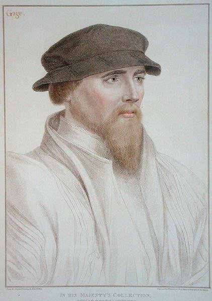 Francesco Bartolozzi (1727-1815) tarafından oyulmuş John Gaye (d.1557) portresi 1796 (gravür) by Hans (after) Holbein the Younger