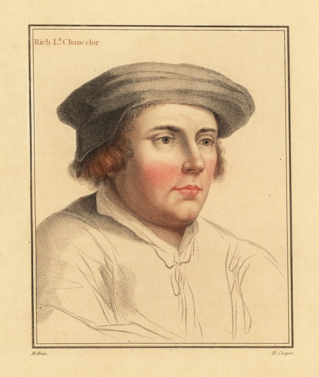 Sir Richard Zengin by Hans (after) Holbein the Younger
