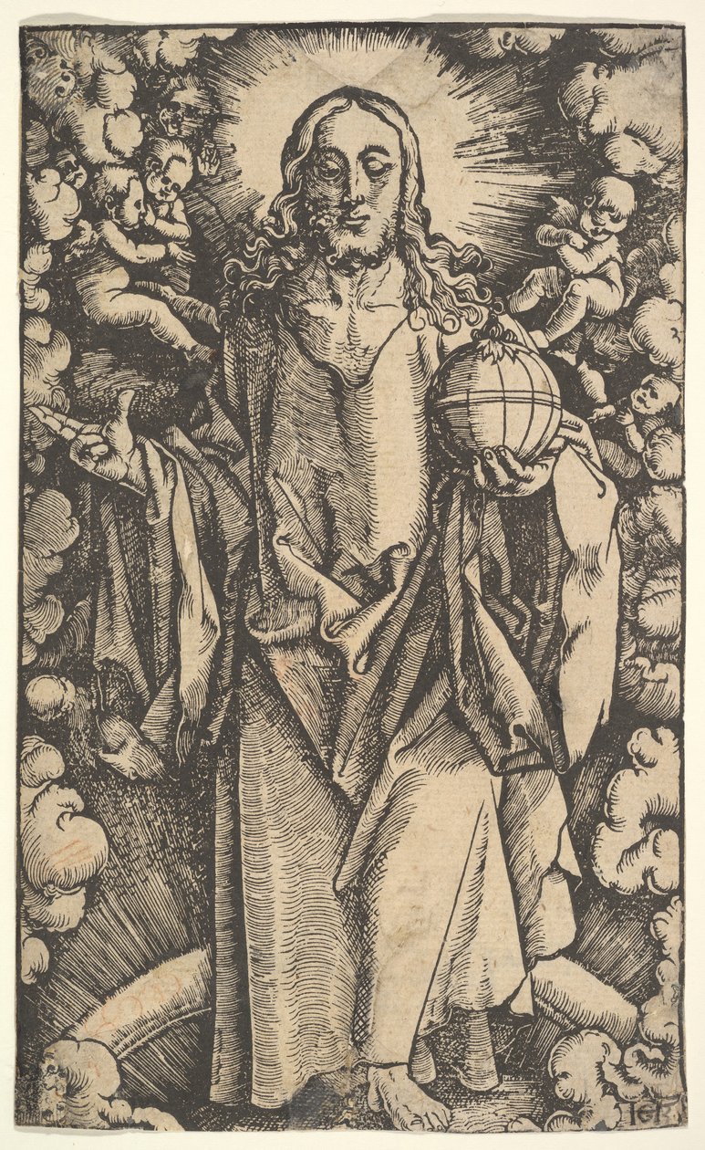 Küreli İsa, 15-16. Yüzyıl. by Hans Baldung