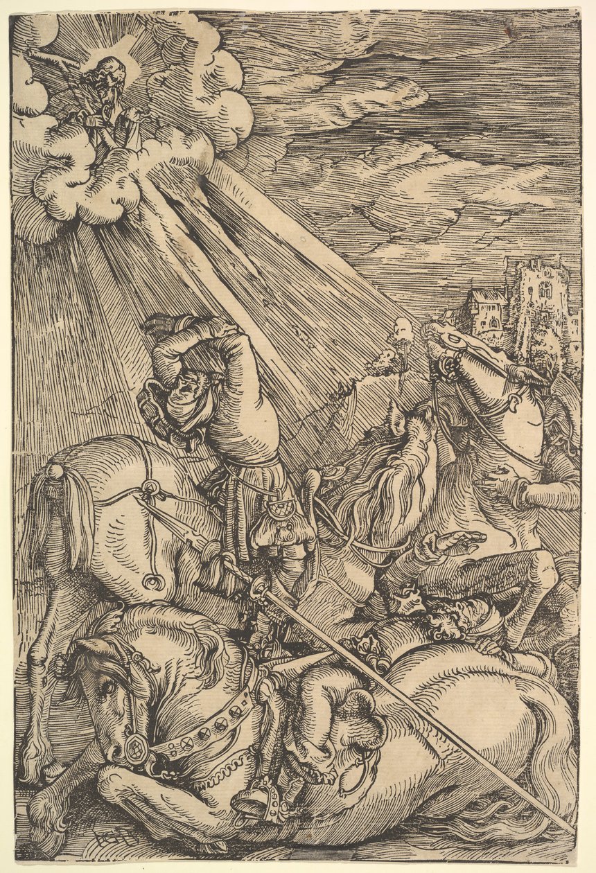 Paul Dönüşüm, ca. 1514. by Hans Baldung