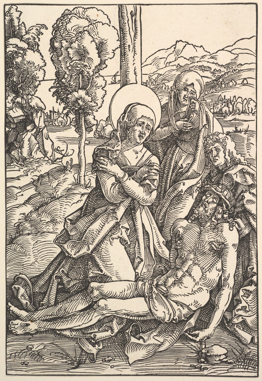 İsa için Ağıt, 1510. by Hans Baldung