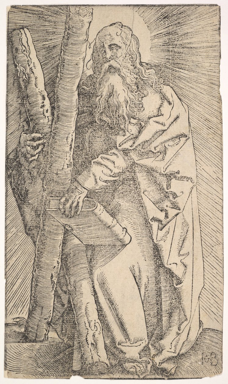 İsa ve Havarilerden Aziz Andrew, 1519. by Hans Baldung