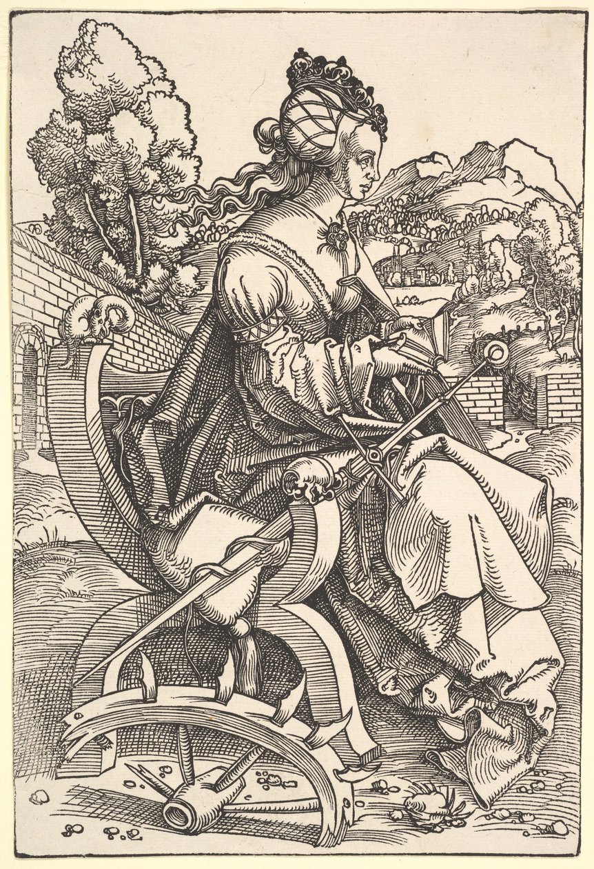 St. Catherine, yaklaşık 1505. by Hans Baldung