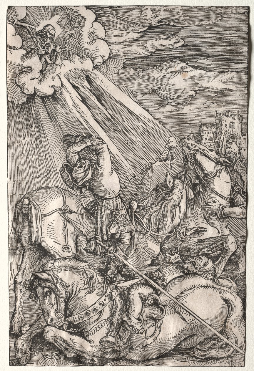 Aziz Paul Dönüşümü by Hans Baldung