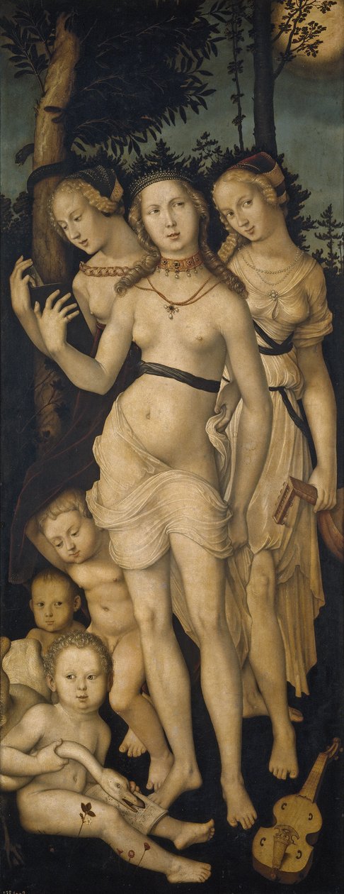Üç Güzeller by Hans Baldung