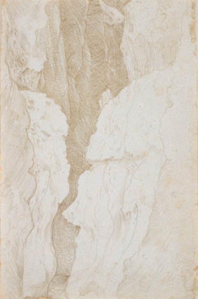 Altta akan bir dere bulunan derin bir geçit by Hans Baldung Grien